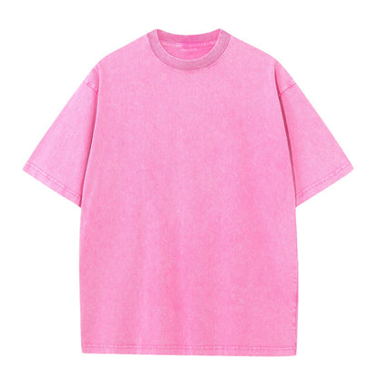 Vintage Washed Cotton Oversized T-Shirt – Unisex
