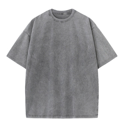 Vintage Washed Cotton Oversized T-Shirt – Unisex