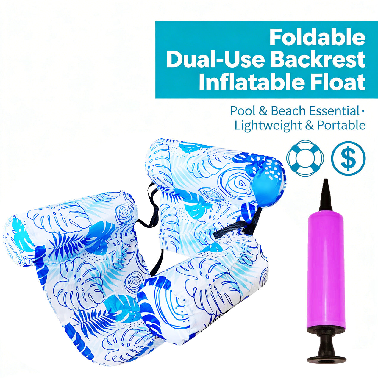 Inflatable Pool Floats Adult,Floating Lounge Chairs