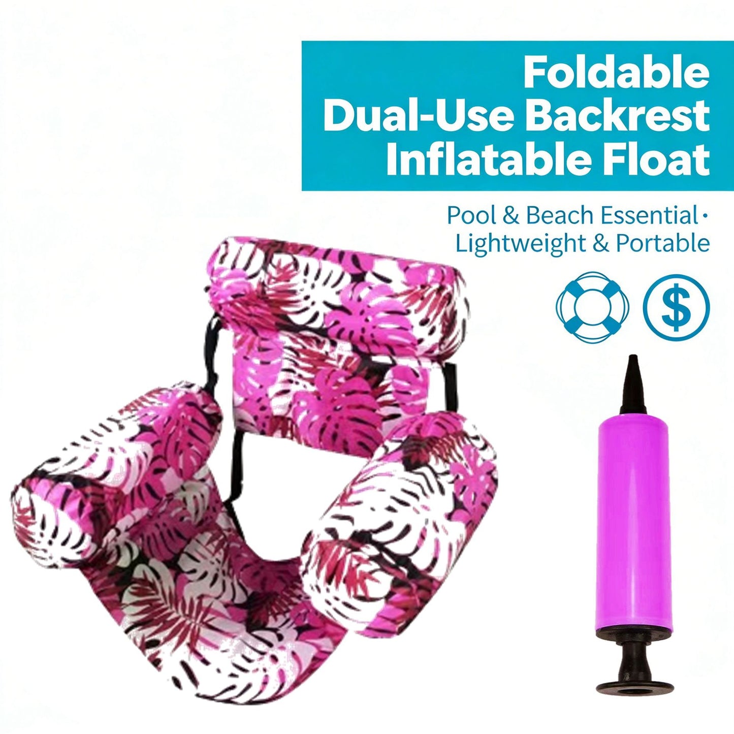 Inflatable Pool Floats Adult,Floating Lounge Chairs