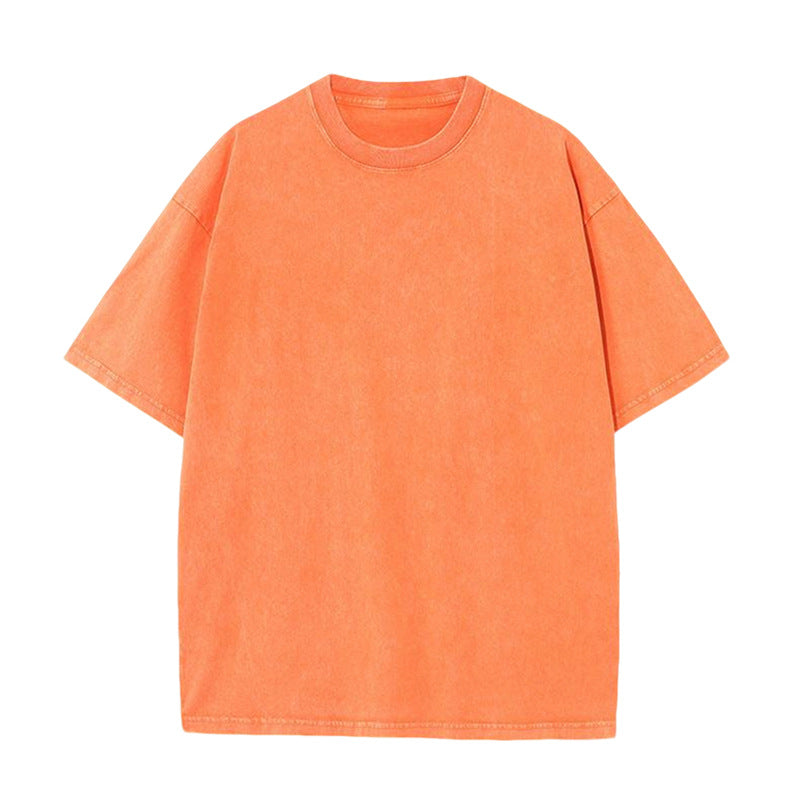 Vintage Washed Cotton Oversized T-Shirt – Unisex