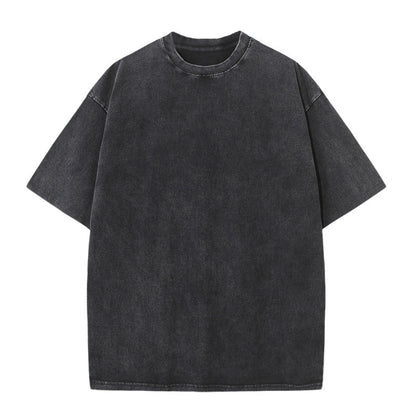Vintage Washed Cotton Oversized T-Shirt – Unisex