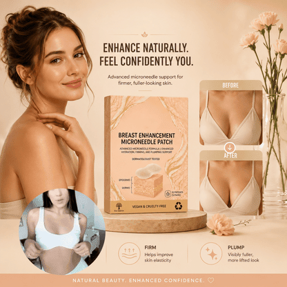 breast enhance mentmicroneedle patch