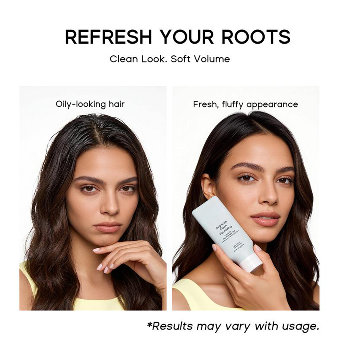 Leave-in Light Hair Dry Shampoo Gel