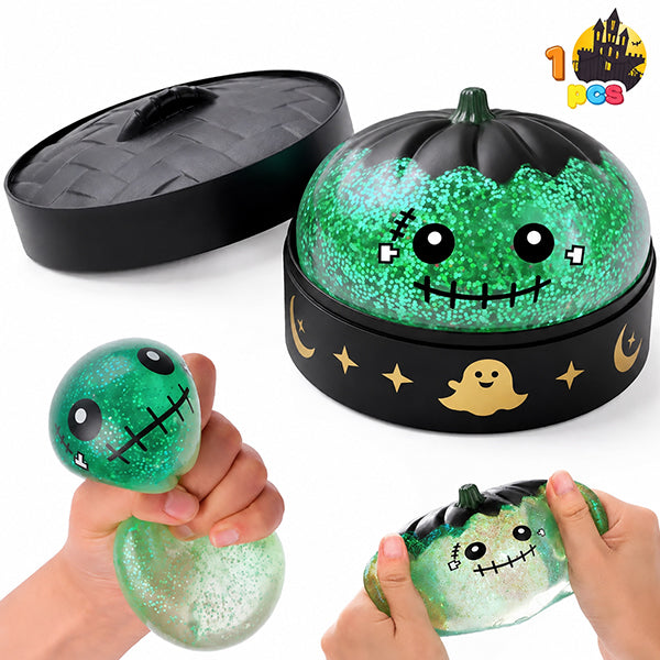 🎃👻Halloween Dumpling Stress Relief Toys with Steamer Storage Boxes