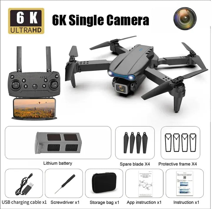 🔥🚁2026 New Professional Drone | 4K Camera | 5G | 3-Axis Gimbal | 360° Obstacle Avoidance Technology