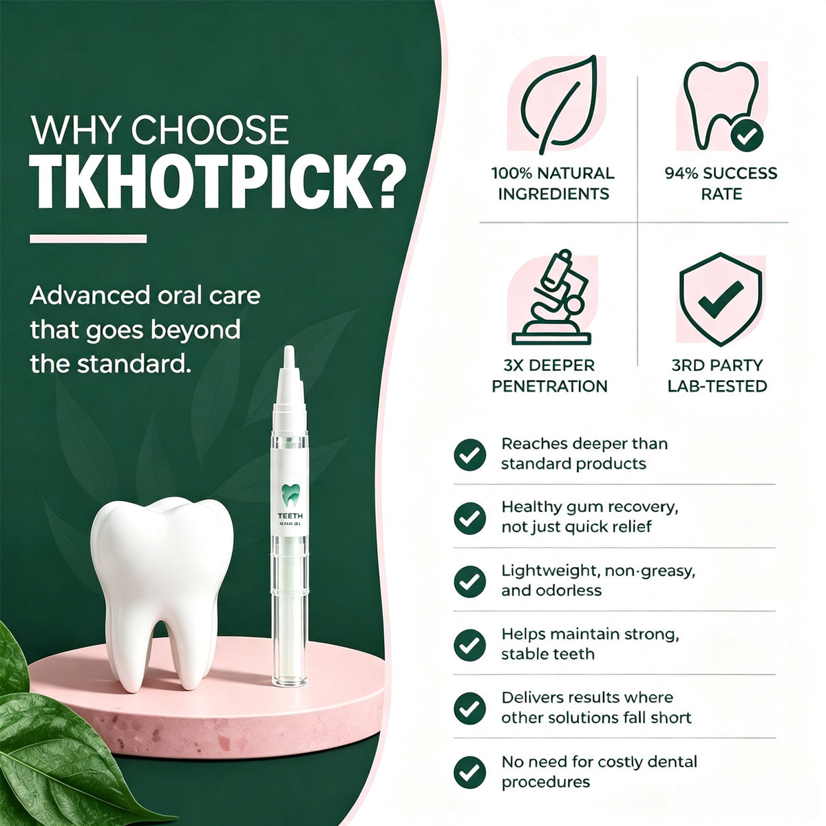 Teeth Repair Pen