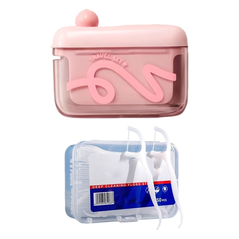 Portable Automatic Pop-up Dental Floss Box