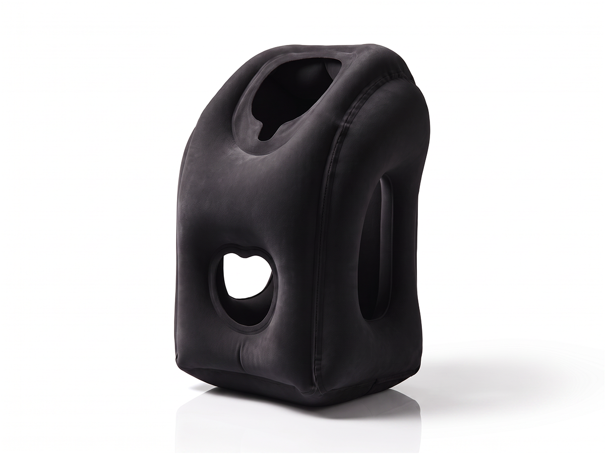 ✈️ LIMITED-TIME 50% OFF! 💨 Inflatable Travel Pillow | 360° Support – Soft Flocking, Quick Inflate, Compact
