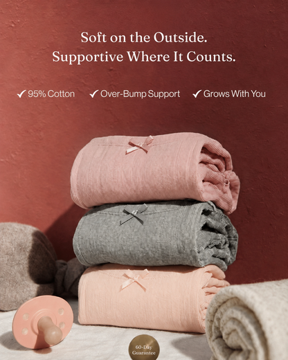Ultra-Soft Maternity Support Panties