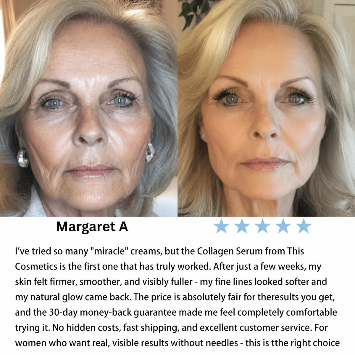 Korean Collagen Serum for Mature Skin