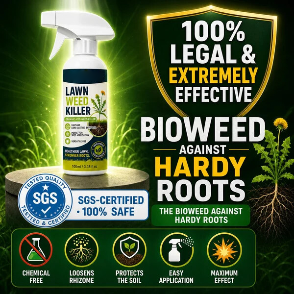Easy and stress-free weeding in the garden] Herbicide for domestic use