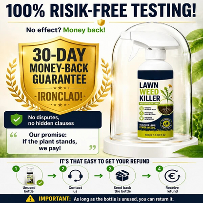 Easy and stress-free weeding in the garden] Herbicide for domestic use