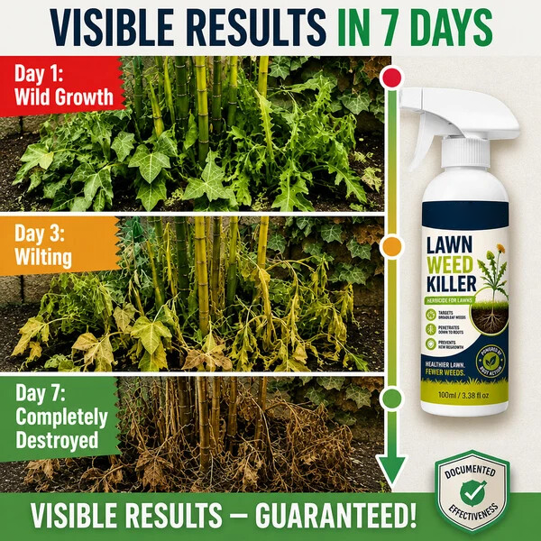 Easy and stress-free weeding in the garden] Herbicide for domestic use