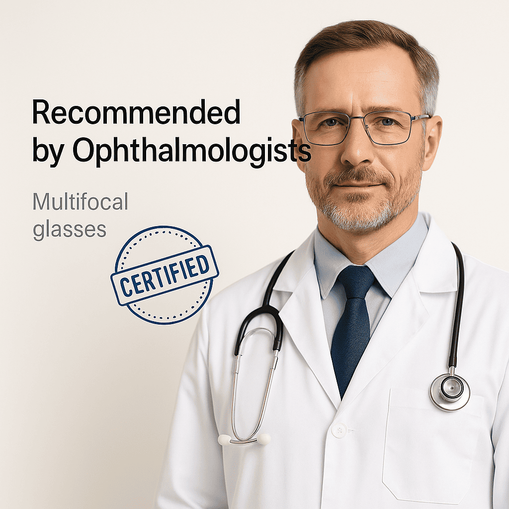 Multifocal Glasses + Gift [Adaptive Technology]