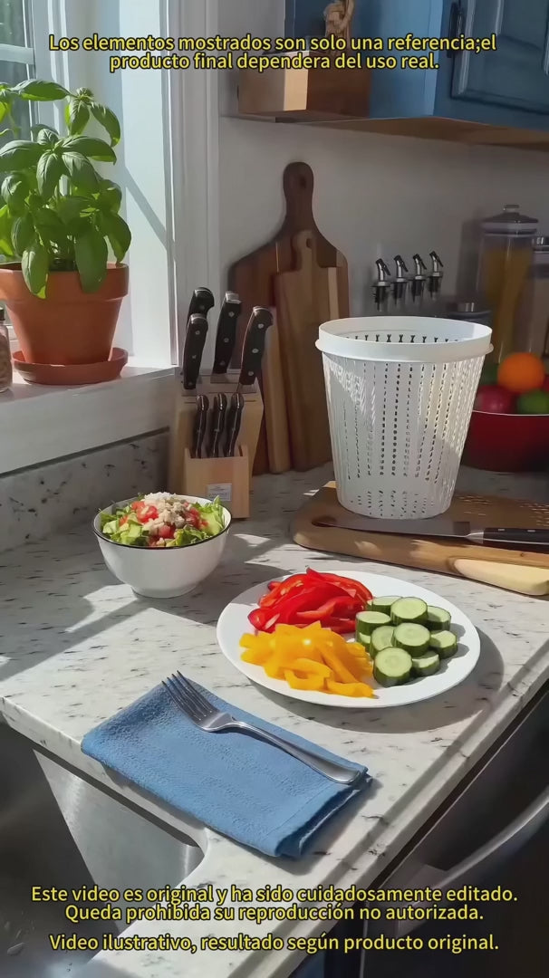 Food storage cover demonstration