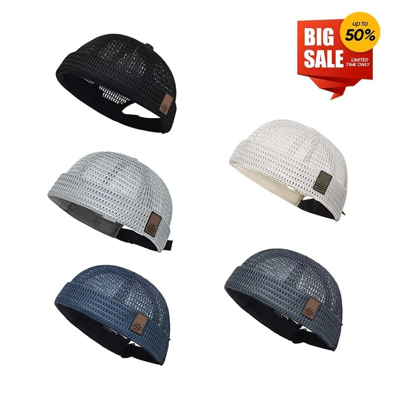 Lightweight Breathable Mesh Brimless Cap