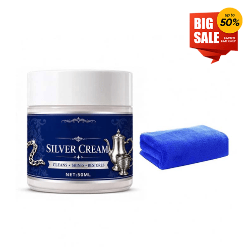 Professional Silver Polish & Tarnish Restoring Cream