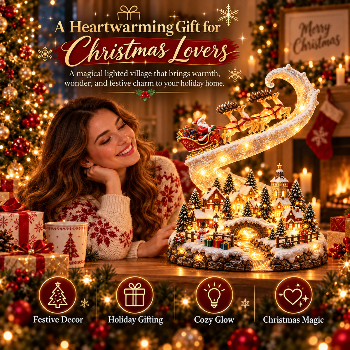 🔥50% OFF—'Enchanted Christmas Glow' Collection
