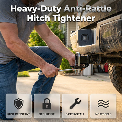 📢📢⏰Heavy-Duty Anti-Rattle Hitch Tightener