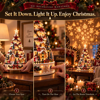 🏆 60,000+ Sold - 🎄Christmas Village Lightscape Tree