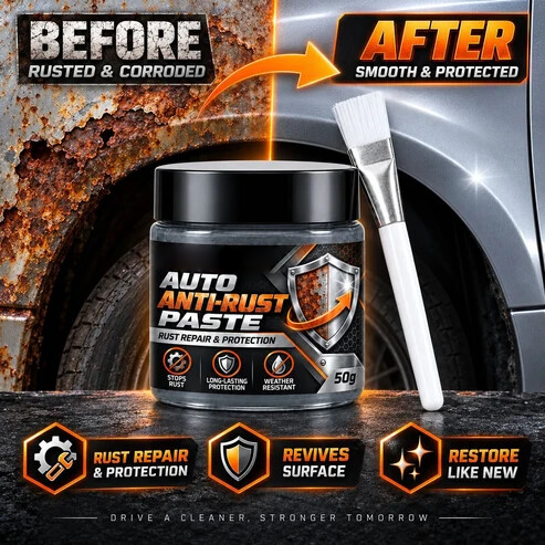 🔥Car Metal Rust Repair Paste