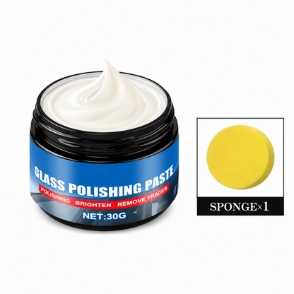 🚗Car Glass Oil Film Remover – Eliminates glare & wiper smears, repels rain. Night driving safer – see clearly in any weather