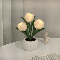 creamy white