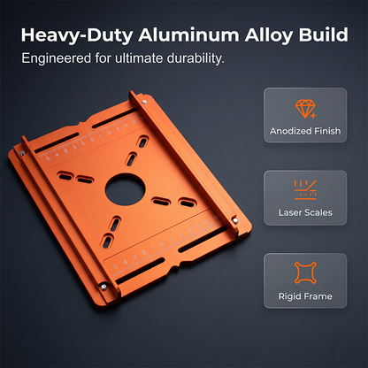 Tkhotpick Precision Wood Router Slotting Guide Bracket