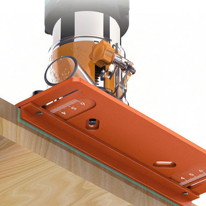 Tkhotpick Precision Wood Router Slotting Guide Bracket