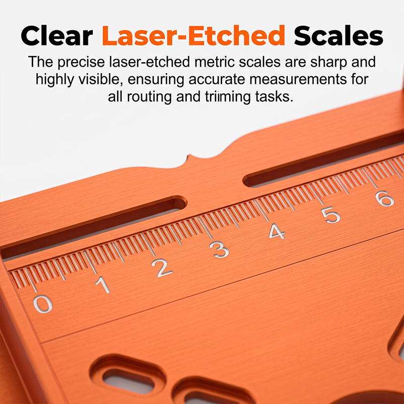 Tkhotpick Precision Wood Router Slotting Guide Bracket