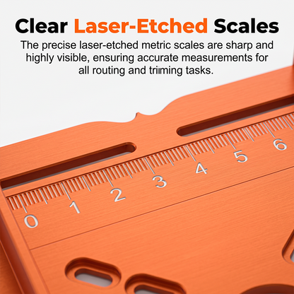 Tkhotpick Precision Wood Router Slotting Guide Bracket