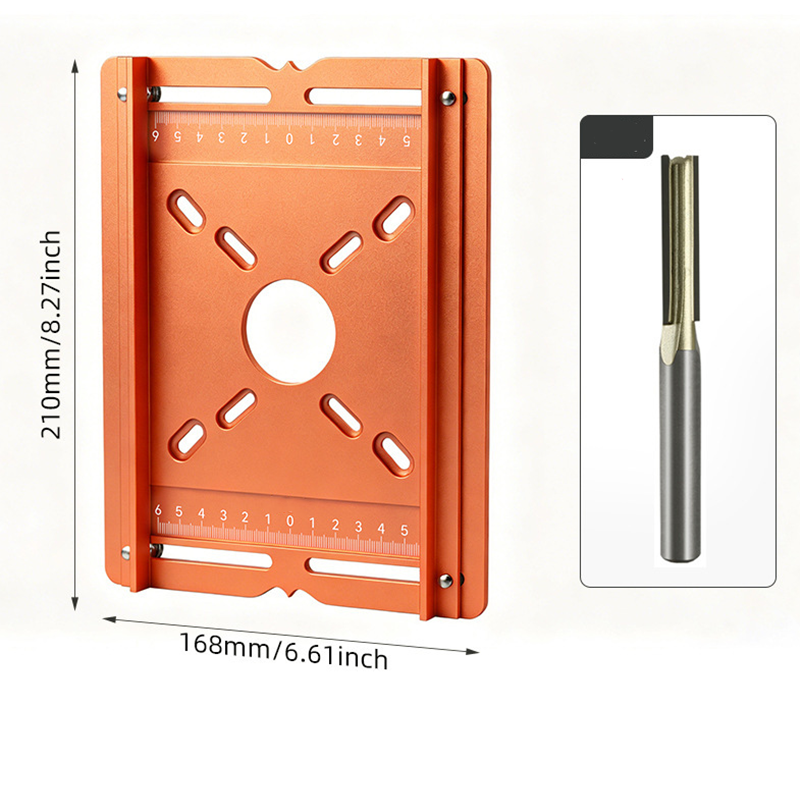 Tkhotpick Precision Wood Router Slotting Guide Bracket
