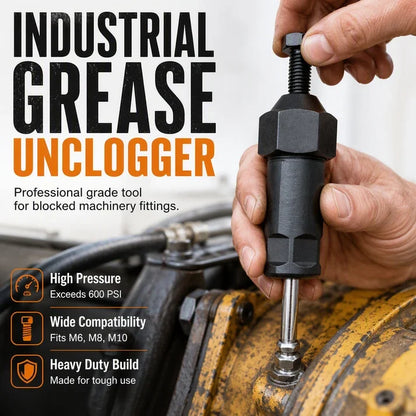 Tkhotpick Heavy Duty Grease Fitting Cleaner Unclog Tool