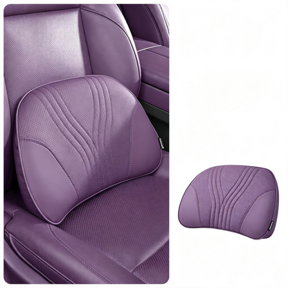 🚗💤 Relieve Driving Fatigue! Universal Memory Foam Car Headrest Neck Pillow, Ergonomic Support Auto Neck Cushion for Long Road Trips