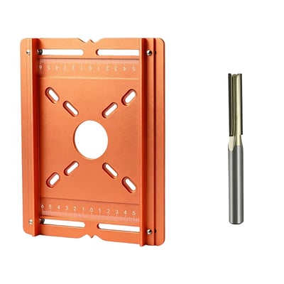 Tkhotpick Precision Wood Router Slotting Guide Bracket