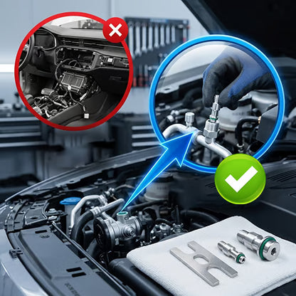 Automotive AC Leak Test Plugs